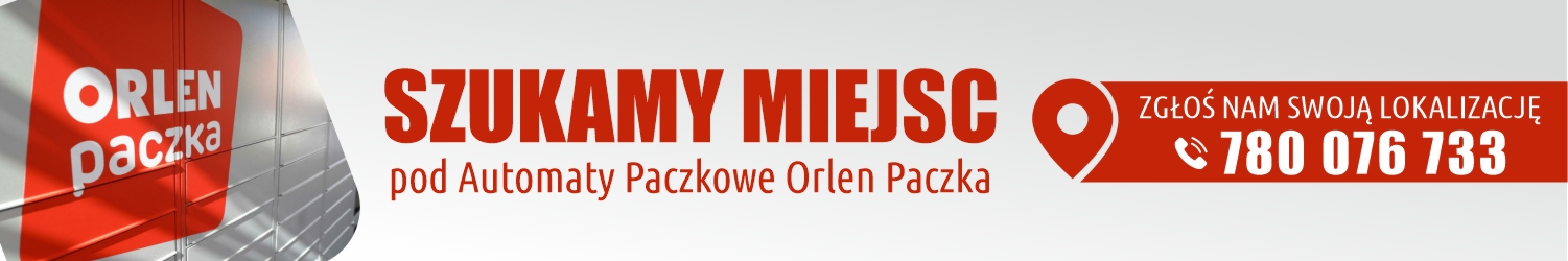 Orlen Paczka - zgłoś lokalizację pod automat paczkowy